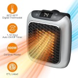Mini Chauffage Mural Électrique Turbo 800W + Télécommande Mini Chauffage Mural Électrique Turbo 800W + Télécommande