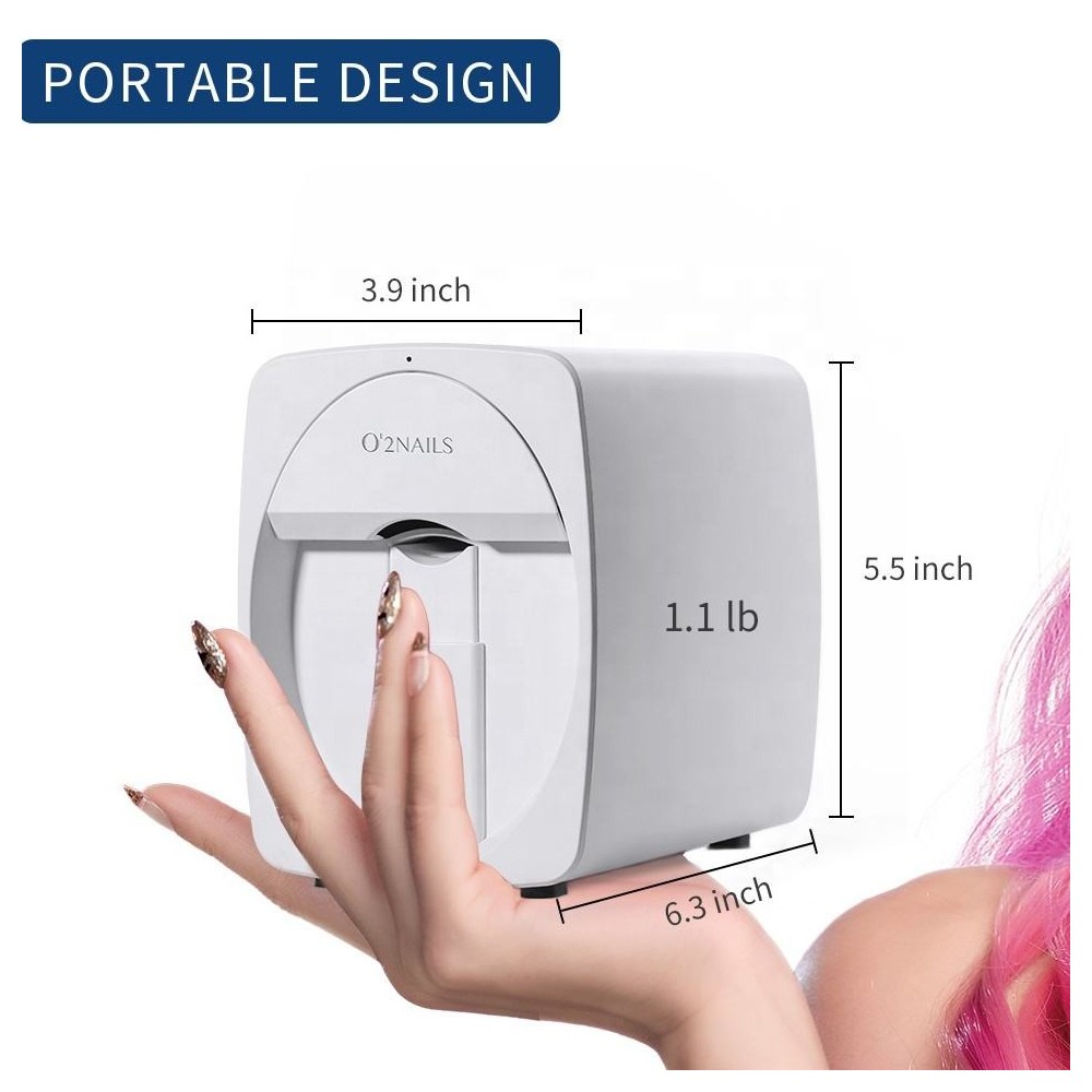 O2nails imprimante à ongles mobile M1 3d professionnel numérique