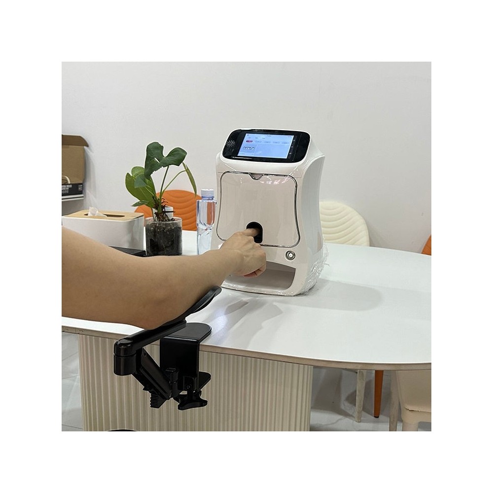 Pince de bureau en aluminium Support coudé pour bras Repose-bras réglable