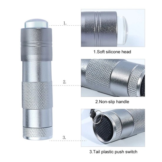 Lampe à ongles UV led portable pour vernis à ongles gel UV, presse à lumière led