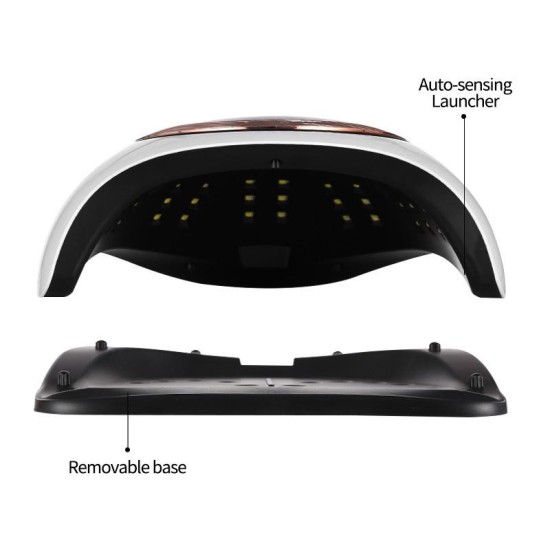 180W UV LED lampe sèche-ongles SUN UV  équipement d'art des ongles pour le séchage du vernis à gel