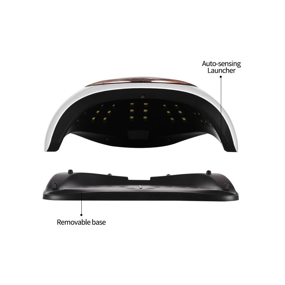 180W UV LED lampe sèche-ongles SUN UV  équipement d'art des ongles pour le séchage du vernis à gel