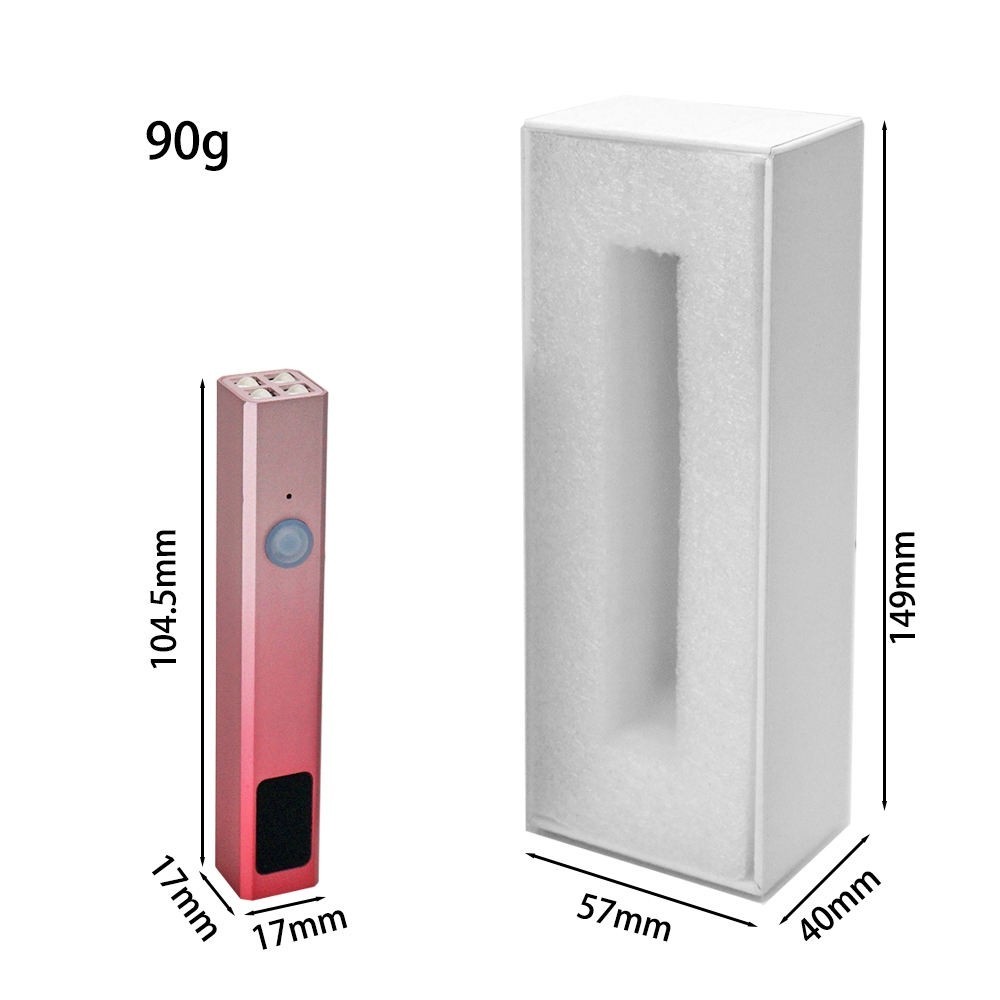 Lampe à Ongles Rechargeable Sèche-Ongles à Main avec Écran LED