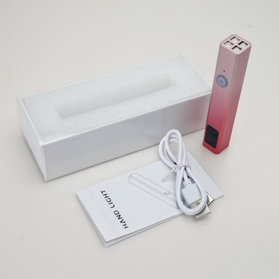 Lampe à Ongles Rechargeable Sèche-Ongles à Main avec Écran LED
