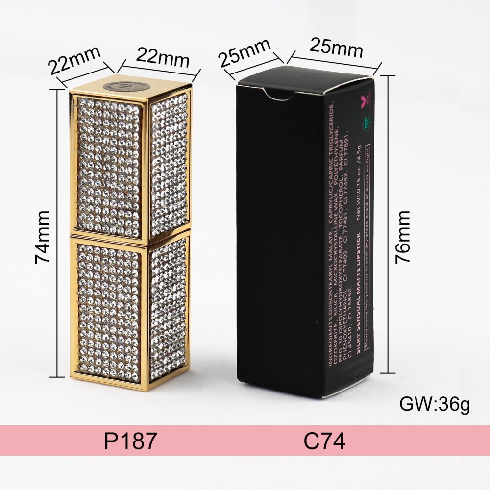 Rouge à lèvres innovation mate crémeuse longue durée imperméable