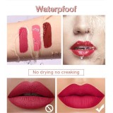 hydratant longue durée imperméable rouge à lèvres liquide