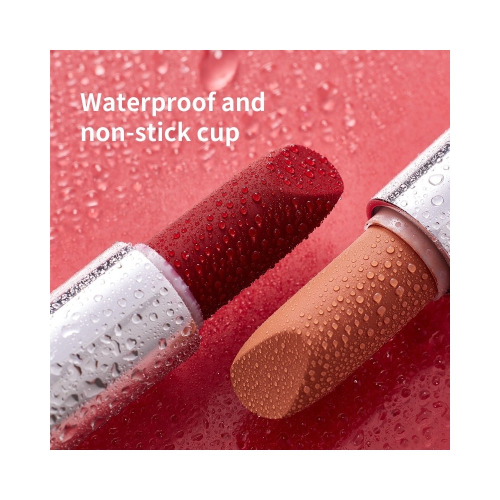 Rouge à lèvres en velours mat végétalien naturel imperméable longue durée de haute qualité