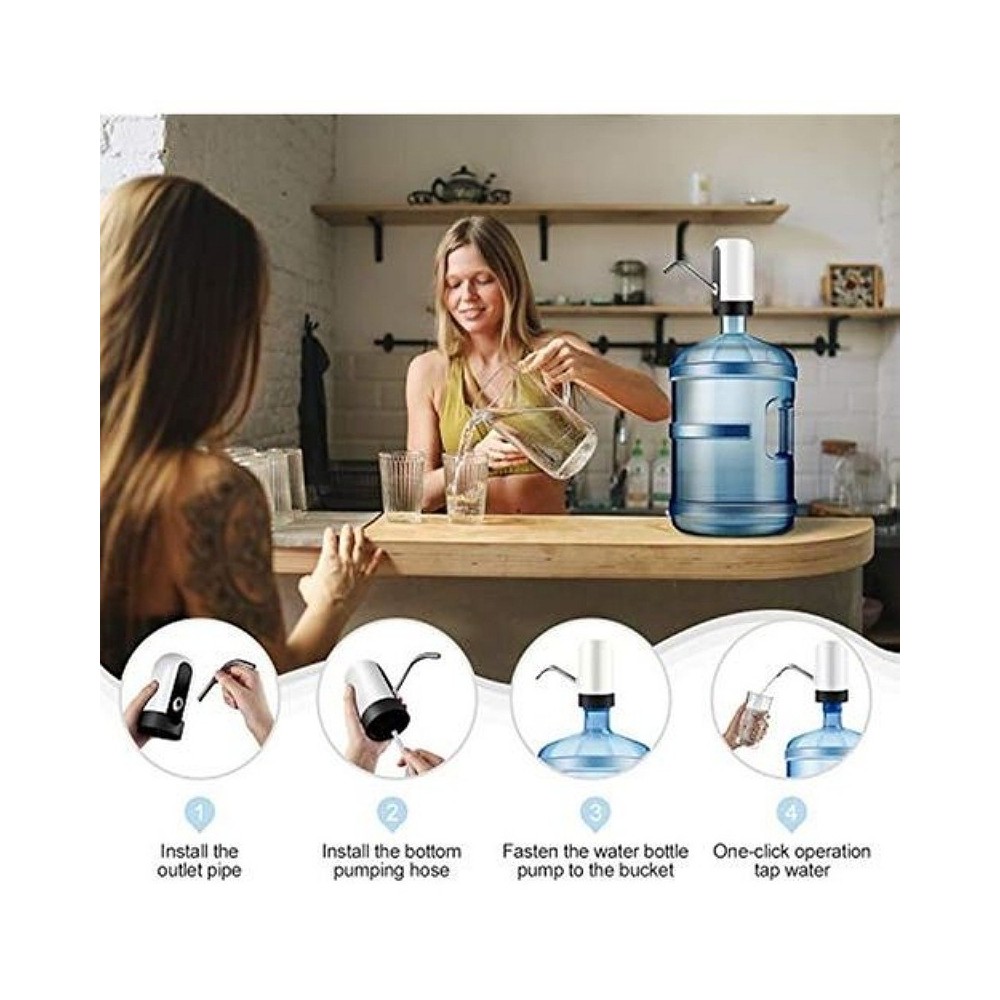 Distributeur D'eau Électrique Universel - USB - Rechargeable