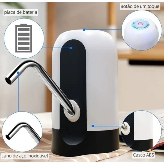 Distributeur D'eau Électrique Universel - USB - Rechargeable