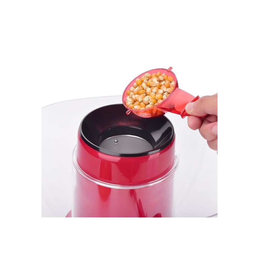 Machine à Pop Corn Sans Huile Avec Bol Lexical 1200W Rouge