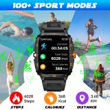 Nouvelle Montre Connectée d'Extérieur V71 Étanche 3ATM Tracker de Fitness Natation Montre Intelligente de Très Haute Qualité