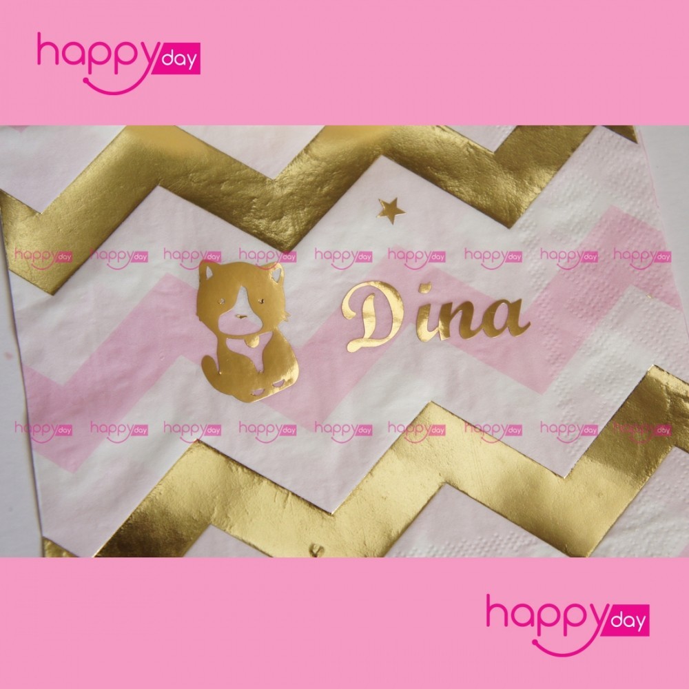 Kit Anniversaire (10 Personnes), Thème Chat, Décoration Anniversaire En Tunisie