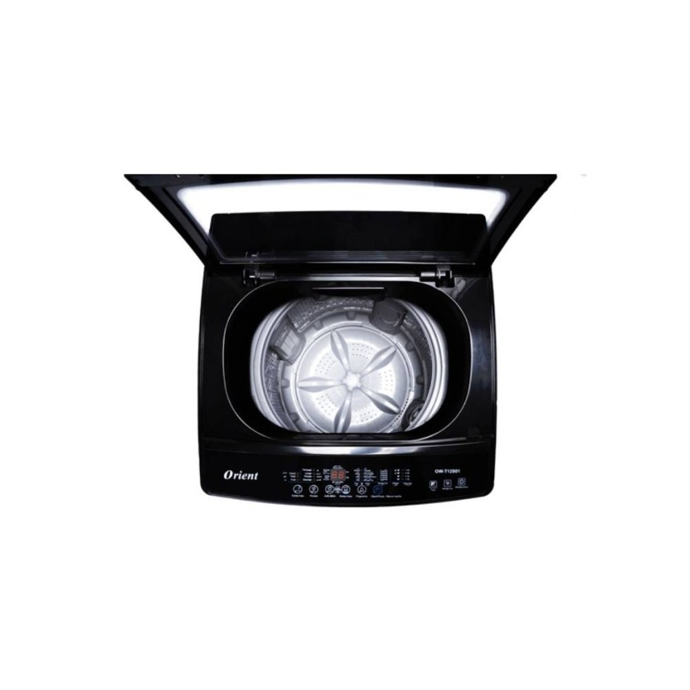 Machine à laver Top ORIENT OW-T12B01 12kg - Noir