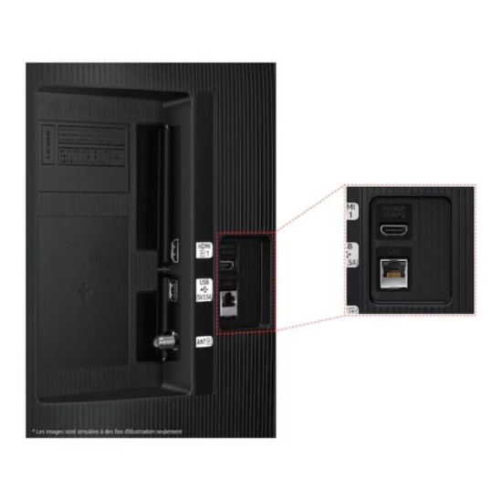 Téléviseur SAMSUNG 32'' HD H5000 Smart TV (2025)