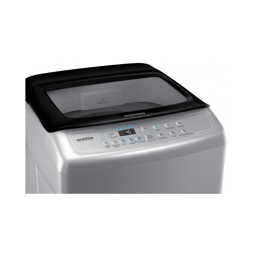 Machine à laver TopLoad Samsung 9Kg WA90H4400SS / Silver