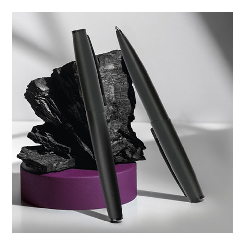 Stylo a bille+Roller métallique