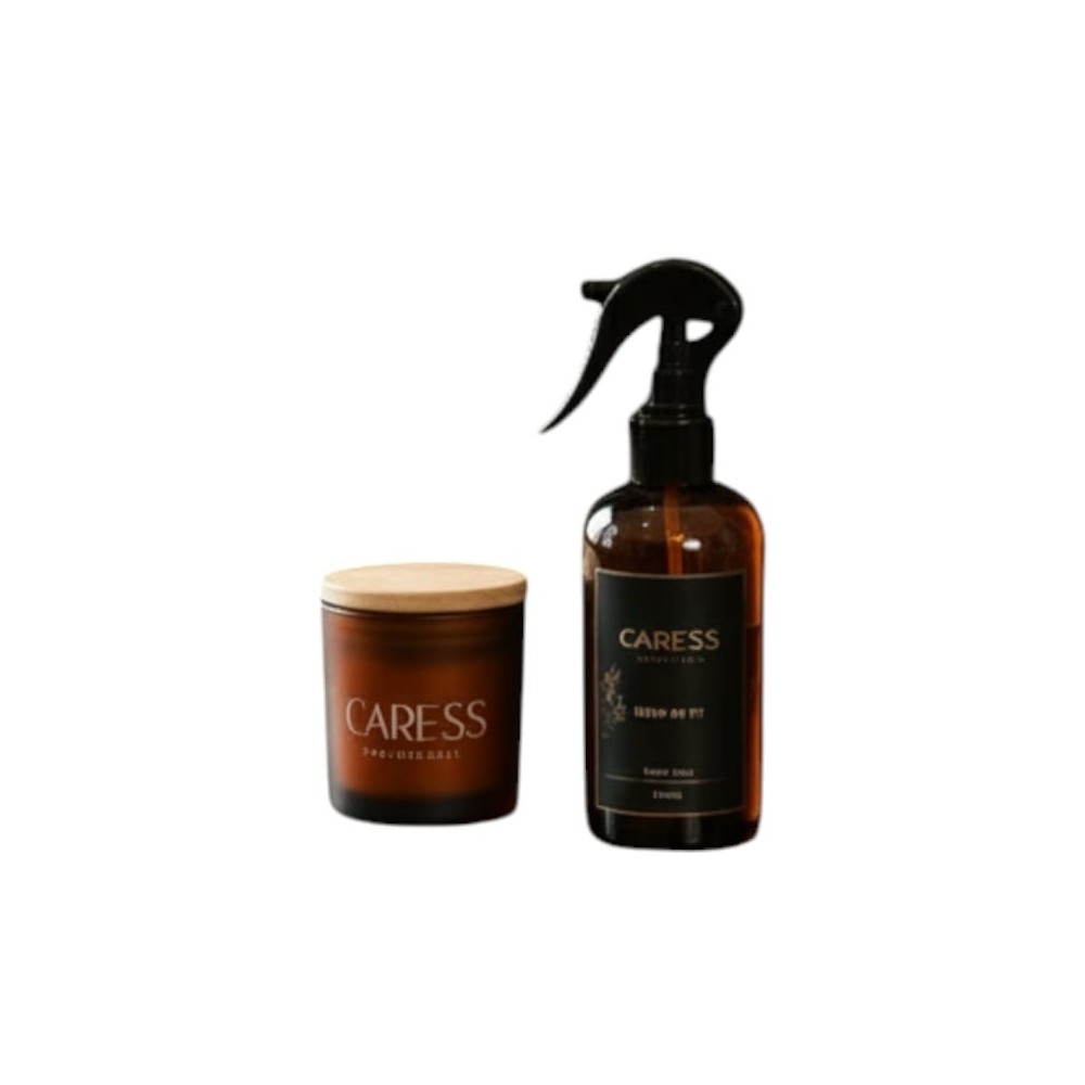 Coffret Parfum de Linge & Bougie