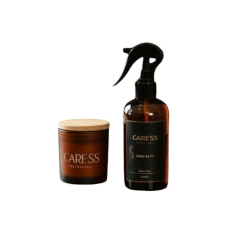 Coffret Parfum de Linge & Bougie